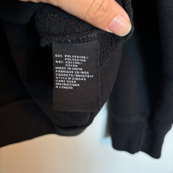 Brunette the label M/L Black Sweater "No Champagne. No Gain" - Picture 4 of 5